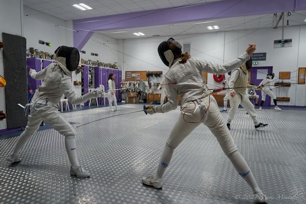 Entraînement escrime au club — photo 6