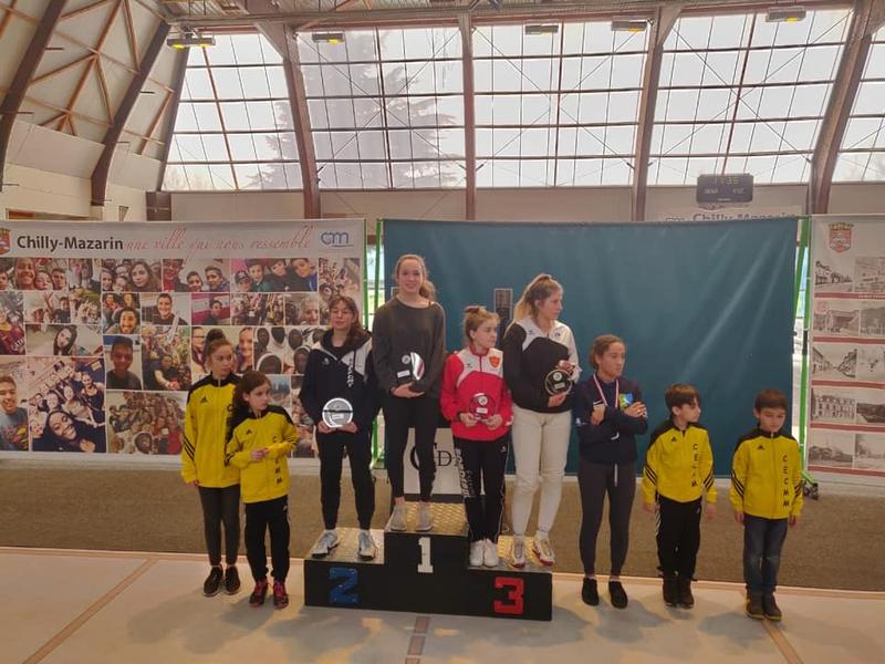 Victoire Marcaillou — Circuit national M17 de Chilly Mazarin