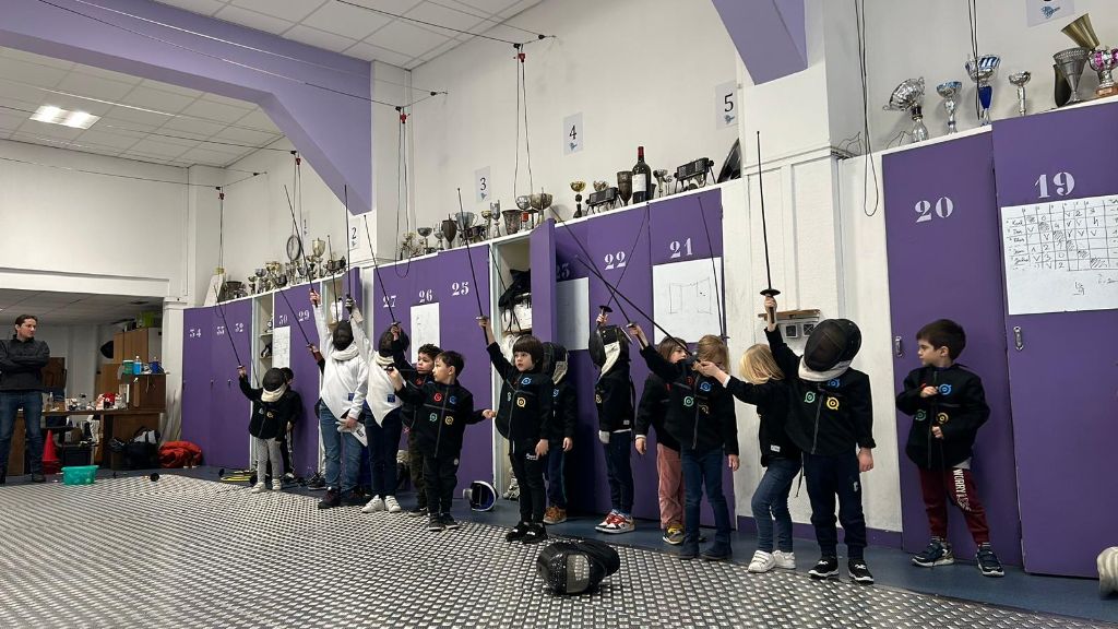 Cours d'Éveil au club Paris TA