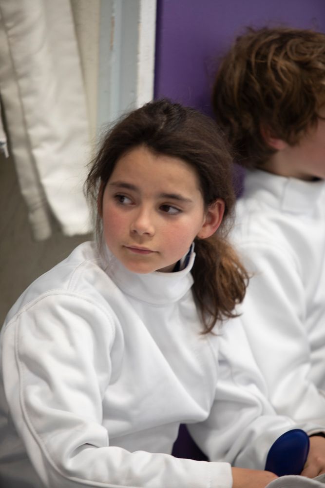 Assauts libres entre jeunes escrimeurs